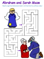 Abram and Sarah worksheets