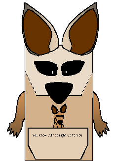 Kangaroo craft