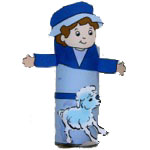 young shepherd toilet paper roll craft