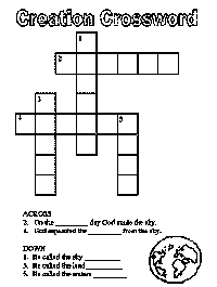 creation crossword
