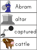 abram word wall words