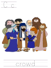 Jesus Heals Leprosy tracer pages