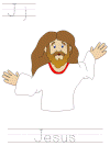 Jesus Heals Leprosy tracer pages
