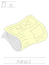 Jesus Heals Leprosy precursive tracer pages