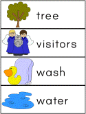 abraham word wall words