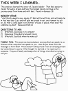 Jacob's Ladder take home sheet