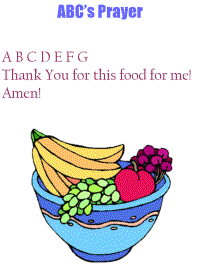 ABC's Prayer coloring page