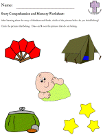 Abraham and Sarah Comprehension and Memory worksheets