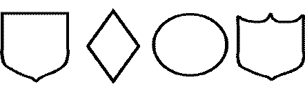 shield shapes