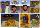 Two Builders (Wise and Foolish builders) printable Games and Puzzles