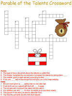 Parable of the Talents crossword puzzles