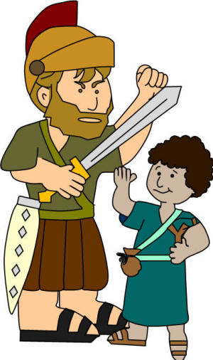 read the bible story about David and Goliath complete with printable worksheets and craft suggestions