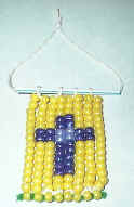 beaded cross