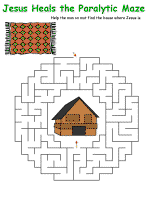 Jesus Heals the Paralytic Mazes
