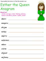 esther anagrams