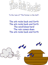 The Ark Rocks with printable template