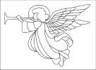 angel coloring pages